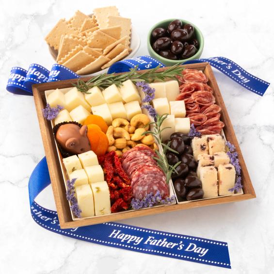 CH1000F, Happy Father's Day Nibble Charcuterie Board for Two