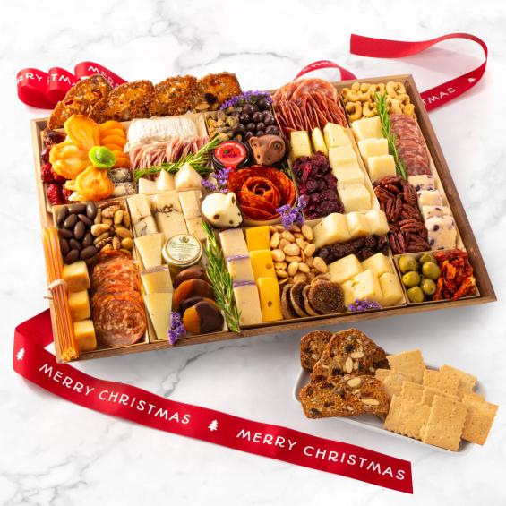 CH4000X, Merry Christmas Nibble Charcuterie Grand Board for 12-14