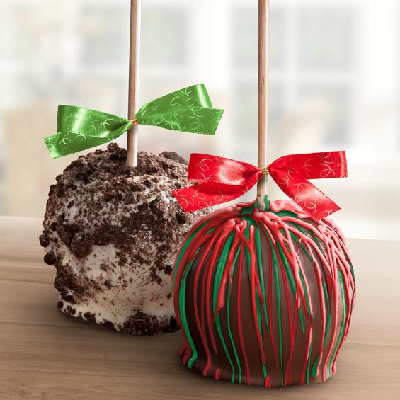 ACA1009, Chocolate Covered Caramel Apples Duo