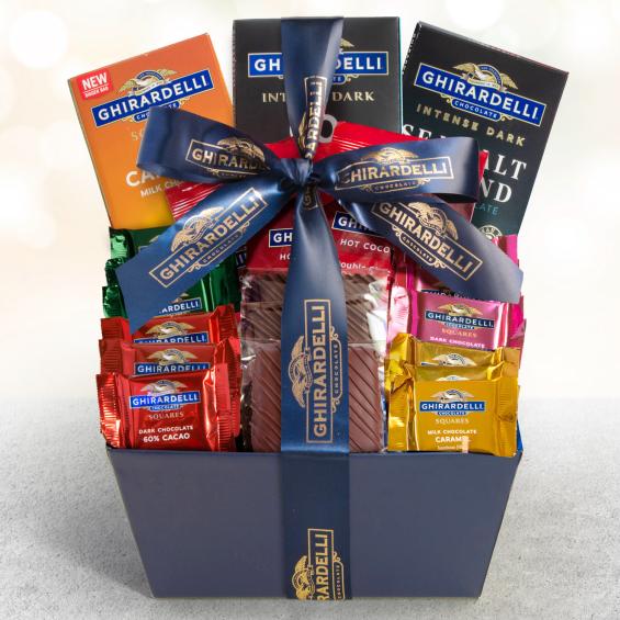 GHA1001, Ghirardelli Tasting Sampler Gift Basket