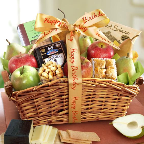 Birthday sales fruit baskets
