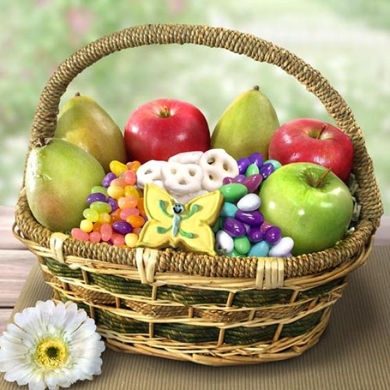 AA4034, California Springtime Fruit Basket