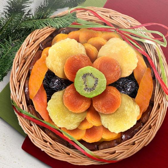 AA6051, Golden State Fruit Sweet Bloom Dried Fruit Basket