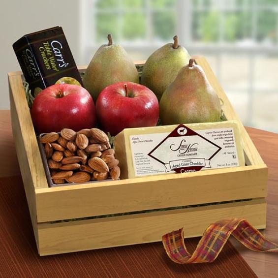 AC1004, California Gourmet Cheese and Fruits Crate