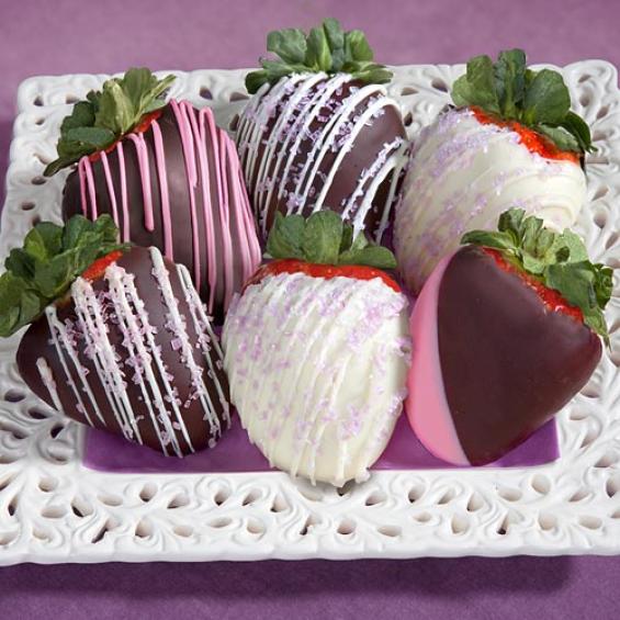 ACD1003, Celebrate Chocolate Covered Strawberries - 6 Berries