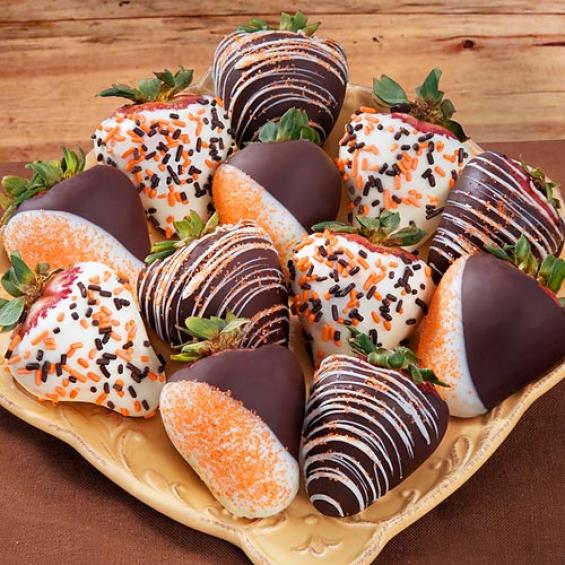 ACD2007, Fall for Chocolate Covered Strawberries - 12 Berries