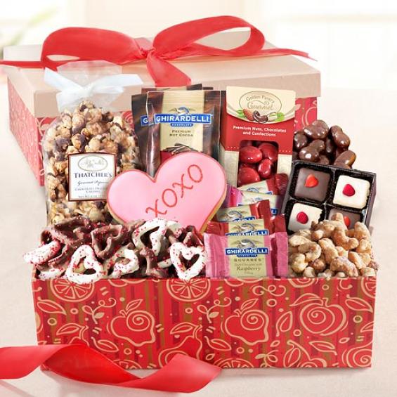 AG1053, Be My Valentine Gourmet Treats Gift