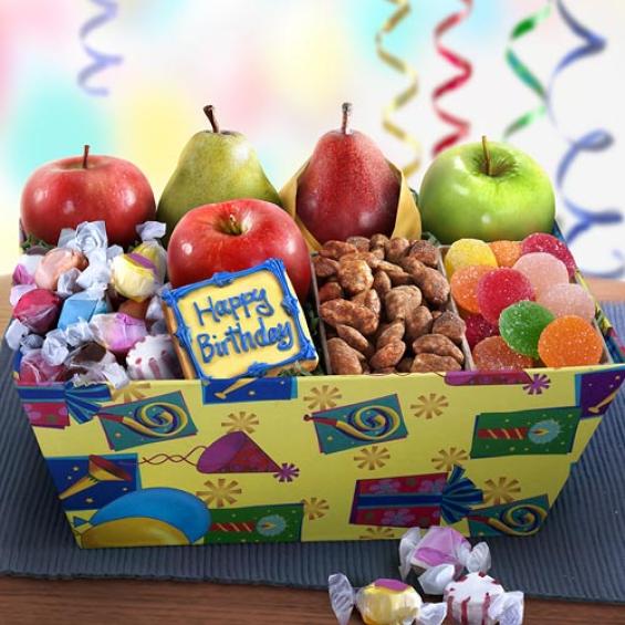 AP0001, Golden State Birthday Party Fruit Tray
