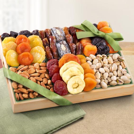 Pacific Coast Deluxe Dried Fruit and Nut Tray AP8001 A Gift Inside
