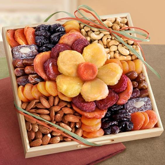 AP8017S, Flora Dried Fruit and Nut Tray