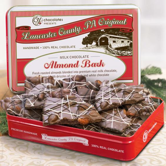 CY4120L, Handmade Milk Chocolate Almond Bark