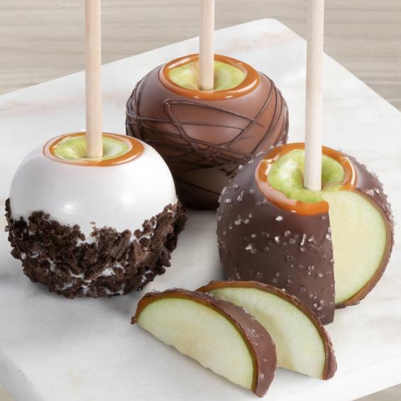 PP3000, Petite Pommes Signature Caramel Apples, Set of 3