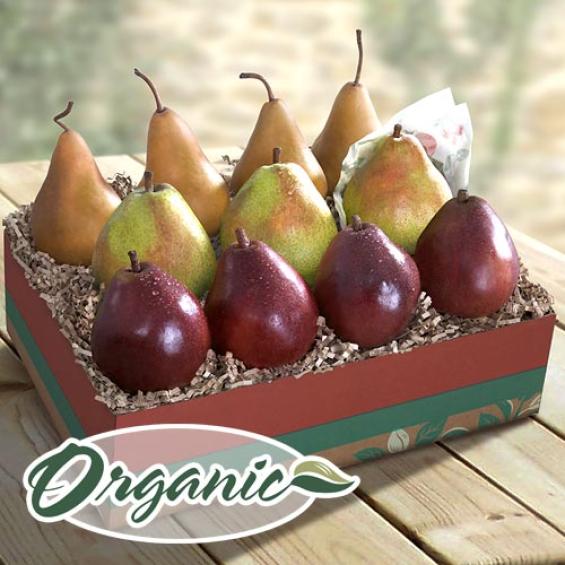 RB2001, Organic Golden State Pears to Compare Ultimate Fruit Gift