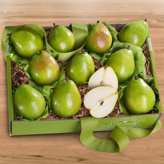 Succulent Comice Pears Grande Fruit Gift Basket