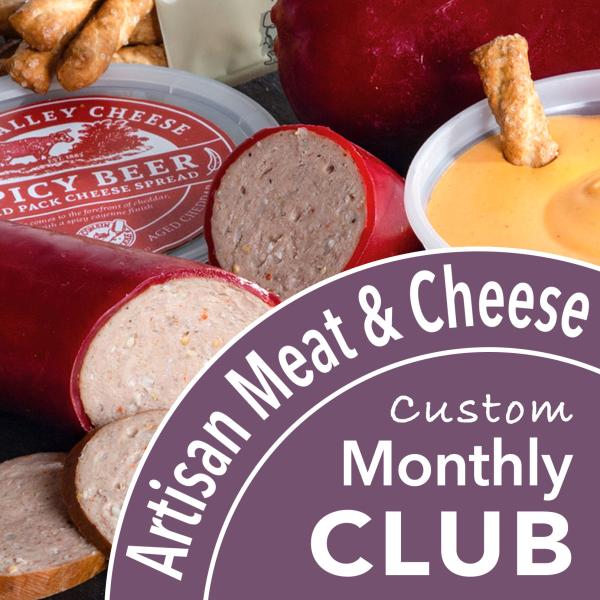 AF1700, Monthly Meat and Cheese Club (2-12 Months)