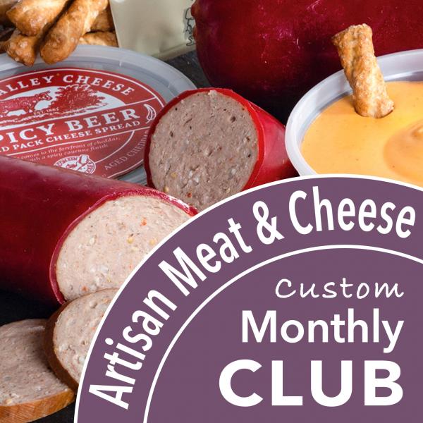 AF1700, Monthly Meat and Cheese Club (2-12 Months)