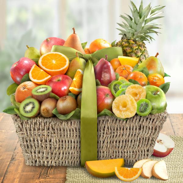 AA4061, Tropical Abundance Fruit Basket