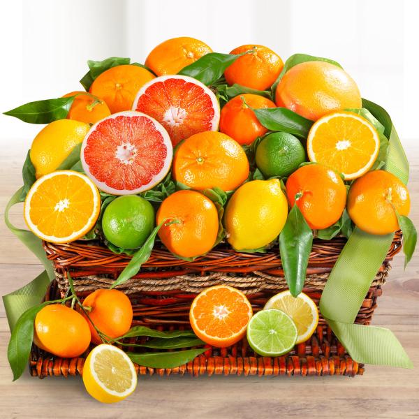 AA4072, Sweet Sunshine Citrus Basket
