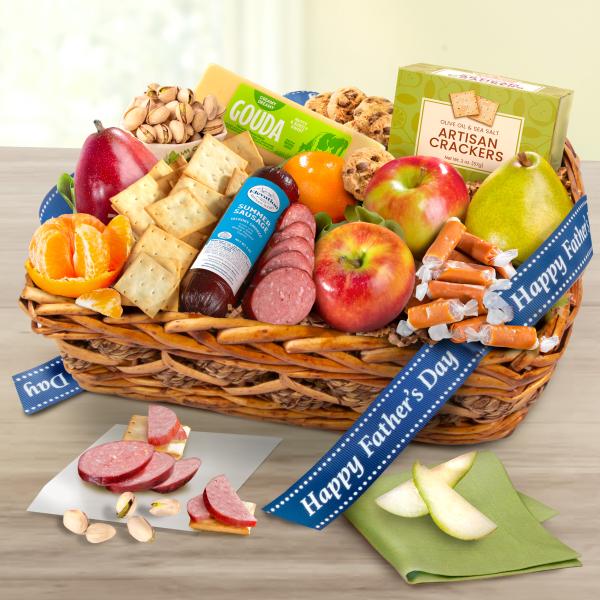 AA4084F, Dad's Ultimate Snack Basket for Father's Day