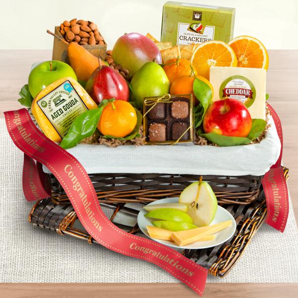 AA4101C, Congratulations Deluxe Fruit Basket