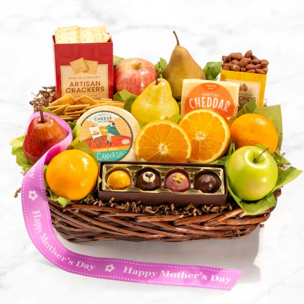 AA4101M, Mothers Day Deluxe Fruit Basket