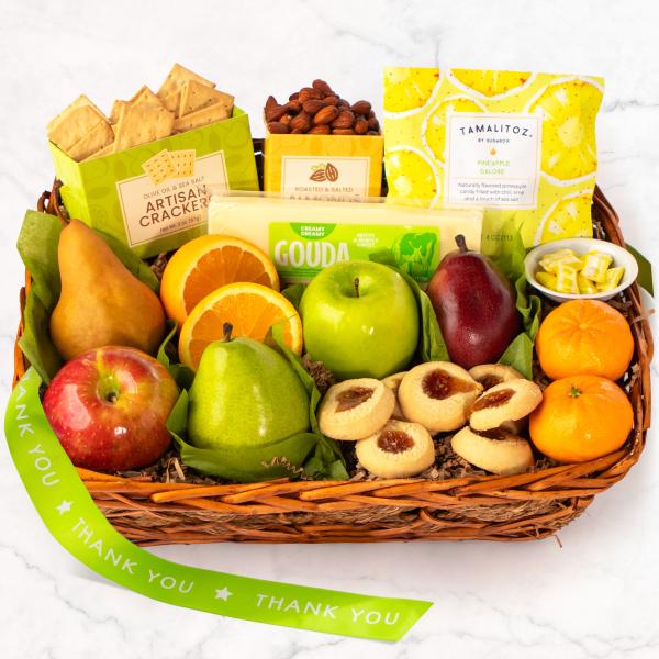 AA4101T, Thank You Classic Deluxe Fruit Basket