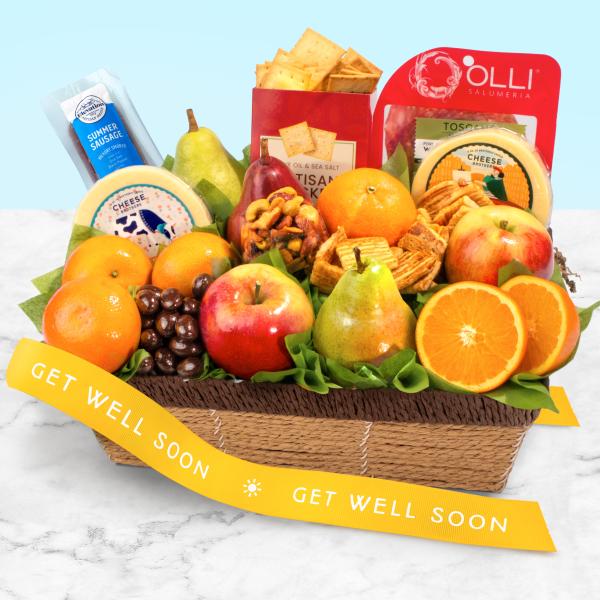 AA4102G, Get Well Sweet & Savory Farmstead Gift Basket