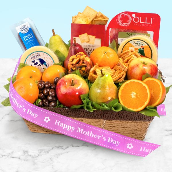AA4102M, Happy Mothers Day Sweet & Savory Farmstead Gift Basket