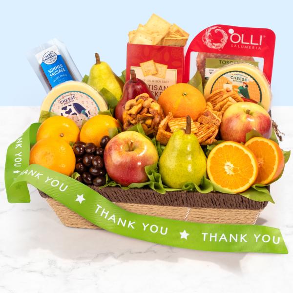 AA4102T, Thank You Sweet & Savory Farmstead Gift Basket