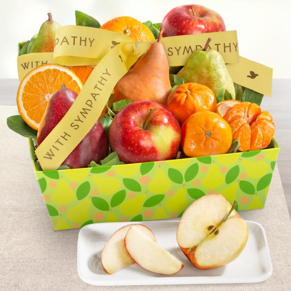 AA4103S, Sympathy Fruit Favorites Basket