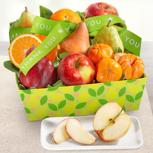 AA4103T, Thank You Fruit Favorites Basket