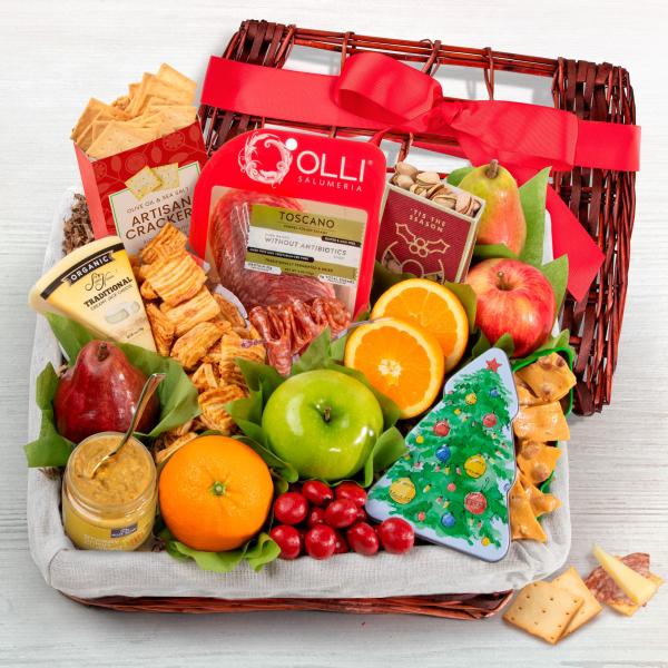 AA5005, Holiday Tidings Deluxe Gourmet Gift Basket