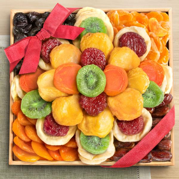 AA6053, Sweet Bloom Dried Fruit Gift Tray