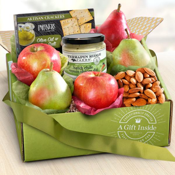 AB1017, Perfect Pairings Fruit, Cheese and Gourmet Box