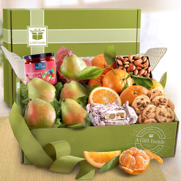AB2022, Harvest Favorites Fruit and Gourmet Gift Box