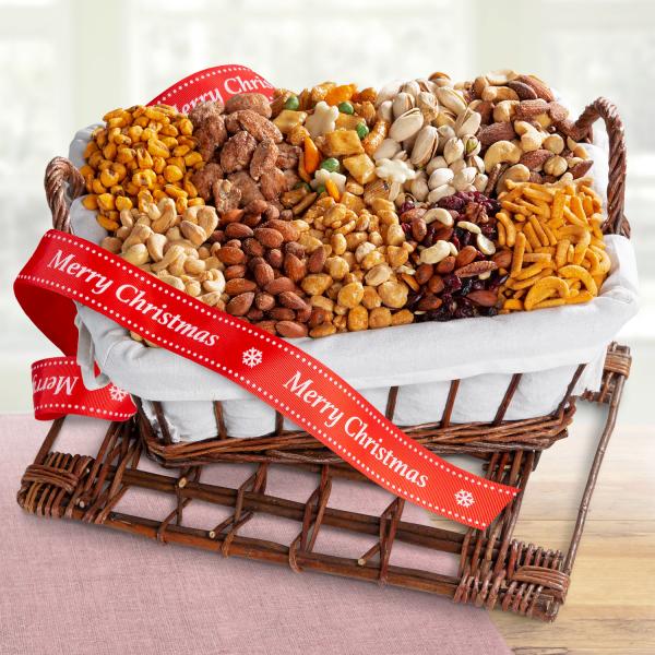 AA3012X, Merry Christmas Snack Attack Gift Basket