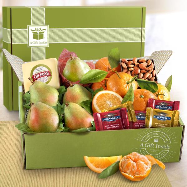 AB2022, Harvest Favorites Fruit and Gourmet Gift Box