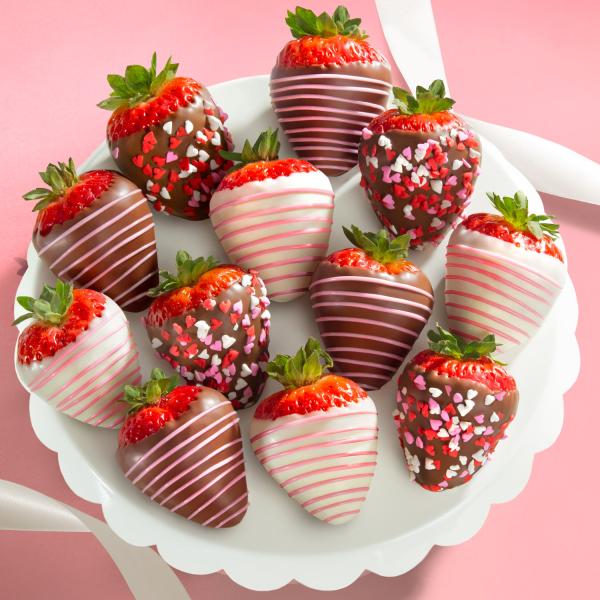 Gourmet Gifts  Sweet Desire Chocolate Covered Strawberries - Blooms New  Jersey