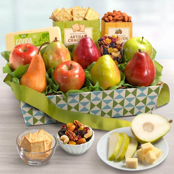 AP8019, Classic Fruit and Gourmet Gift Basket