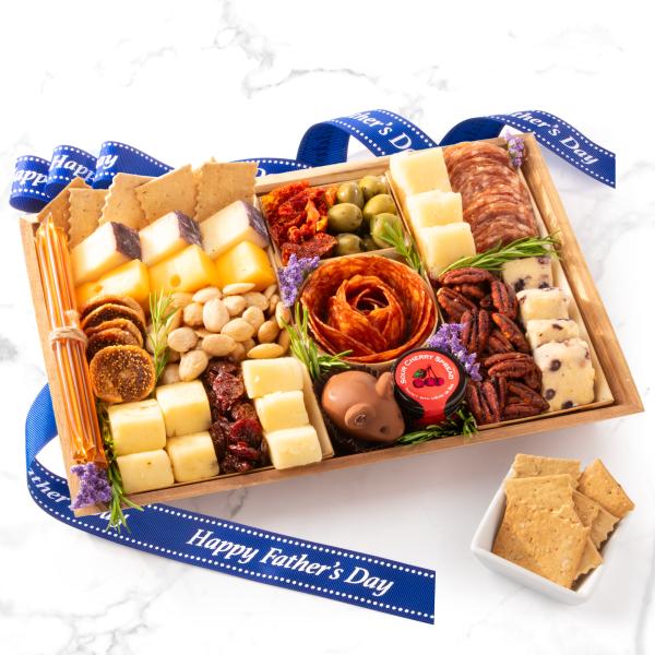 CH2000F, Happy Father's Day Nibble Charcuterie Deluxe Board for 4-5