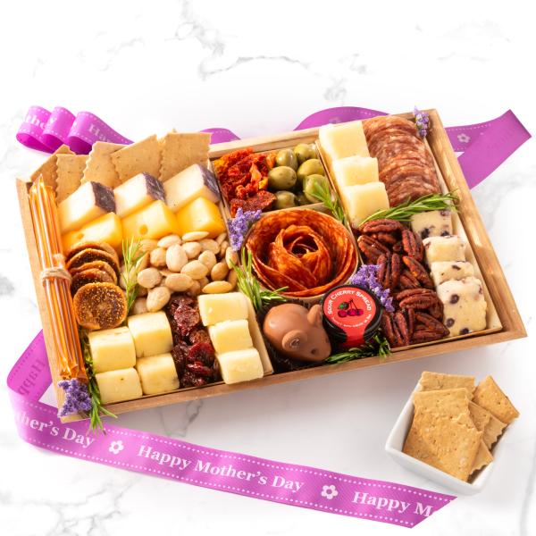CH2000M, Happy Mother's Day Nibble Charcuterie Deluxe Board for 4-5