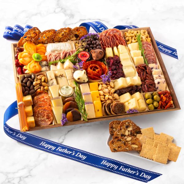 CH4000F, Happy Father's Day Nibble Charcuterie Grand Board for 12-14