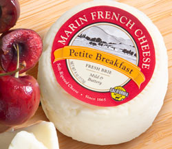 Marin French Petite Breakfast Brie & Sweet Dark Cherries