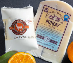 Bella Capra Chevre, Carr Valley Mobay & Tangelos