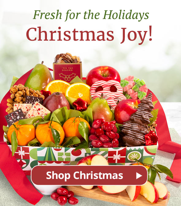 Christmas Fruit Basket Gifts